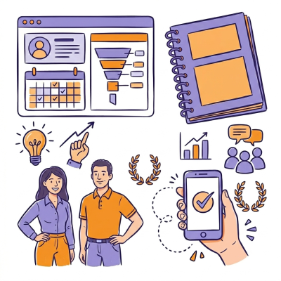 Online office: website and CRM for business events
